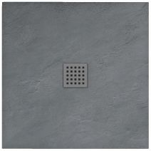 Душевой поддон REA GREY ROCK 90X90